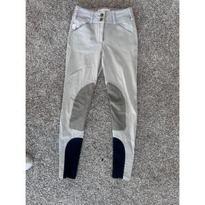 Tailored Sportsman knee-patch Breeches (22R) Tan- New Without Tags